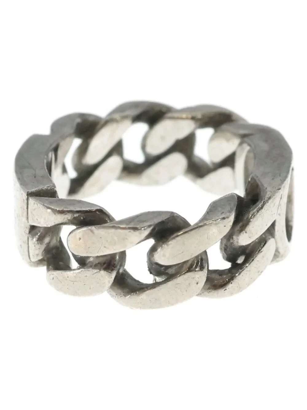Dior CD Icon Chain Ring Silver